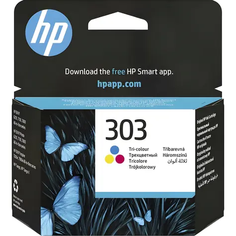 HP T6N01AE No.303 barevná / Cartridge / CMY / pro HP Envy, Envy Photo, Tango / 165 stran