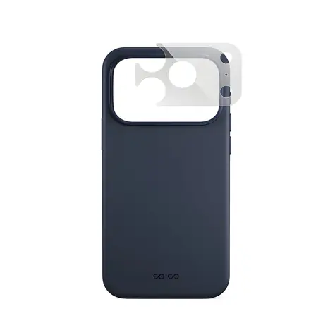Epico Leather Pro Mag+ Case pro iPhone 17 Pro Max modrá / Kryt / Pravá kůže / Qi2 & MagSafe / Ochrana camera island