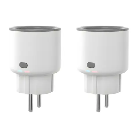 Sonoff S60ZBTPF (2 ks) / Chytrá zásuvka / ZigBee / typ F (Schuko) / měření spotřeby / 16A