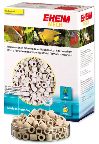EHEIM Filtrační náplň MECH keramické kroužky / Předfiltrační náplň / 2 l / 1680 g / pro akvarijní filtry