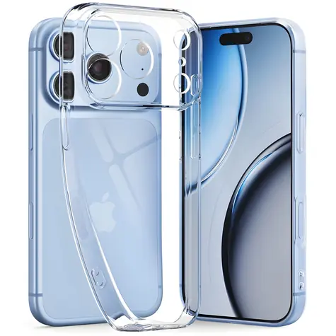 Tech-Protect FlexAir čirá / Kryt / Apple iPhone 17 Pro Max, 18 Pro Max