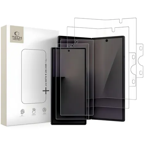 Tech-Protect Glass Fit+ & Hydro Flex+ sada / Ochrana displeje / Sklo + hydrogel / Samsung Galaxy Z Fold