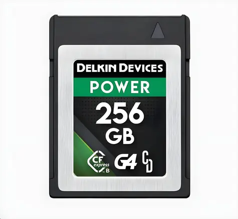 Delkin CFexpress Power R1780/W1700 (G4) 256GB / Paměťová karta CFexpress typu B / PCIe 3.0