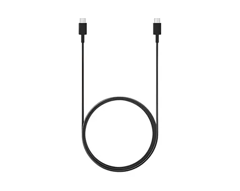 Samsung EP-DX310JBE černá (57983132753) / Datový kabel / USB-C - USB-C / 1.8 m / 3A