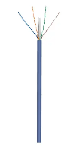 Goobay CAT6a modrá / Síťový kabel / U/UTP (PiMF) / Cat 6a / 305 m
