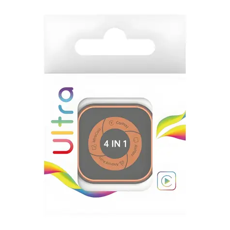 CarlinKit Mini ULTRA 6 / Bezdrátový adaptér do auta / CarPlay / Android Auto / Bluetooth / Wi-Fi / Plug & Play