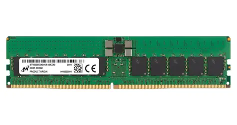 Micron 32GB DDR5-5600 RDIMM ECC / Operační paměť / CL46 / 2Rx8 / 1,1V