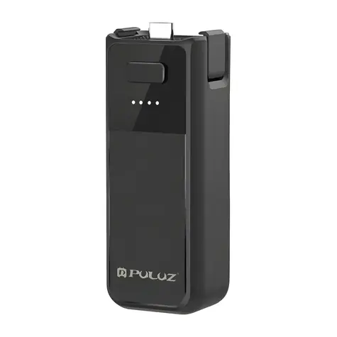 Puluz Bateriový grip DJI Osmo Pocket 3/4 / Baterie / 2800 mAh / USB-C / 5V/2A