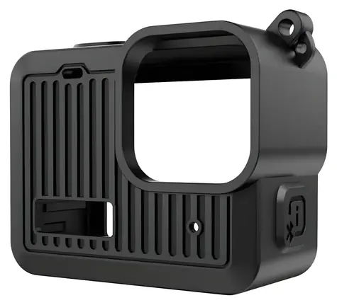 Puluz PU717B černá / Silikonové pouzdro / pro GoPro HERO 4K 2024 / vč. krytu objektivu
