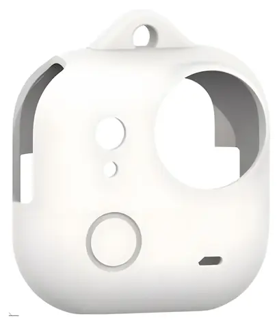 Puluz PU786W bílá / Silikonové pouzdro / pro Insta360 GO Ultra / s krytkou objektivu