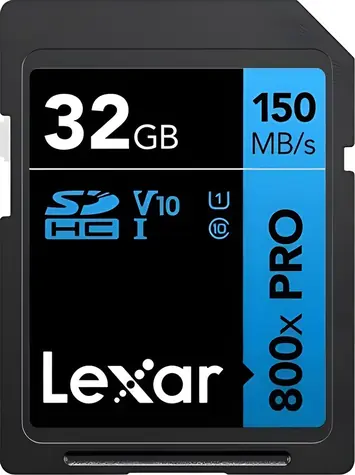 Lexar Professional 800x PRO 32GB / Paměťová karta SDHC / UHS-I/U1 / V30 / Class 10