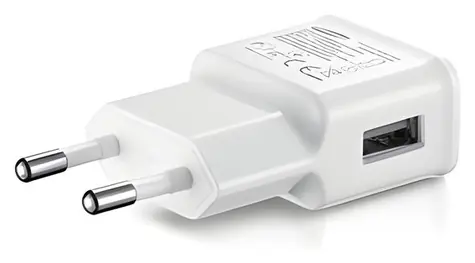 Samsung EP-TA200EWE bílá / Cestovní nabíječka / USB-A / 15W / Bulk