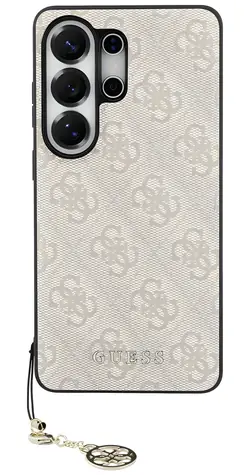 Guess 4G Classic Logo Charm růžová / Zadní kryt / Samsung Galaxy S26 Ultra / MagSafe