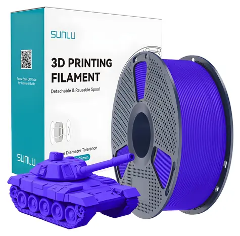 Sunlu Filament PLA+ High-Speed modrá / Struna pro 3D tiskárnu / vysokorychlostní / 1,75 mm / 1 kg