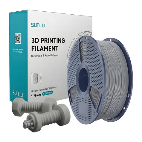 Sunlu Filament ABS High-Speed šedá / Struna pro 3D tiskárnu / ABS / 1,75 mm / 1 kg