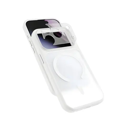Epico HeroMatte Pro Mag+ Case iPhone 17 Pro/18 Pro bílá / Kryt / Qi2 & MagSafe kompatibilní