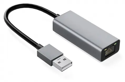 USB-A - RJ45 síťová karta / Síťový adaptér / USB-A / RJ-45 / 10/100/1000 Mbit/s