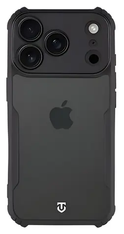 Tactical Quantum Stealth Kryt pro Apple iPhone 18 Pro čirá/černá / Kryt