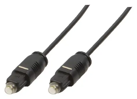 LogiLink Optický audio kabel Toslink černá / Optický audio kabel / Toslink - Toslink / 3 m
