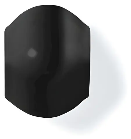 Nedis Rohový díl kabelového kanálu černá / Rohový díl / Vnější roh / PVC / pro CMDT3312BK500/1500