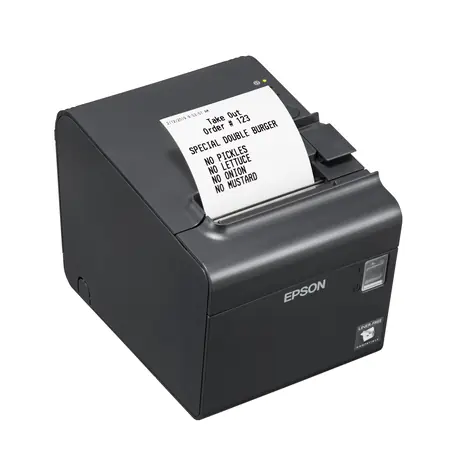 EPSON TM-L90LF / Tiskárna štítků / Termo / 203dpi / linerless / USB / Ethernet / šedá