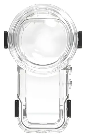 Puluz PU760T / Vodotěsné pouzdro / Insta360 X5 / 60 m / rychloupínací držák / průhledné