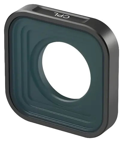 Puluz CPL filtr pro GoPro HERO 9/10/11/12 a 11 Mini / Filtr / Polarizační / Hliníkové tělo + tvrzené sklo