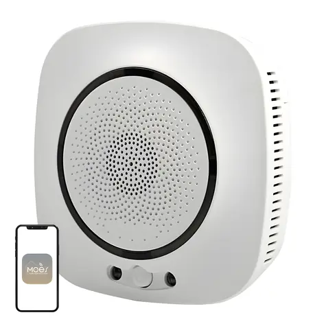 Moes WSS-CO / Detektor oxidu uhelnatého / Wi-Fi / alarm 85 dB