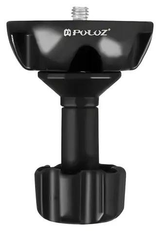 Puluz Adaptér 75 mm z plochého na kulový úchyt / Adaptér / pro fluidní hlavu / závit 3/8