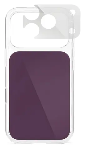 Epico Tile Mag+ Case iPhone 17 Pro/18 Pro tmavě fialová / Kryt / Qi2 & MagSafe kompatibilní / Crossbody úchyty
