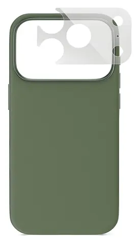 Epico Silicone Pro Mag+ Case iPhone 17/18 Pro khaki / Kryt / Qi2 & MagSafe / ochrana camera island