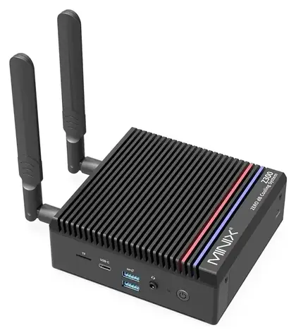 Minix Z300-0dB / Mini PC / Barebone / Intel Core i3-N350 / Bez RAM / Bez SSD / Intel UHD / WiFi 6