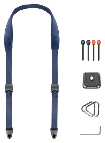 PGYTECH Camera Shoulder Strap tmavě modrá / Popruh na fotoaparát