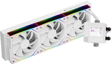 Thermalright Core Matrix 360 Vision ARGB bílá / AIO vodní chladič CPU / 3x 120 mm / 360 mm