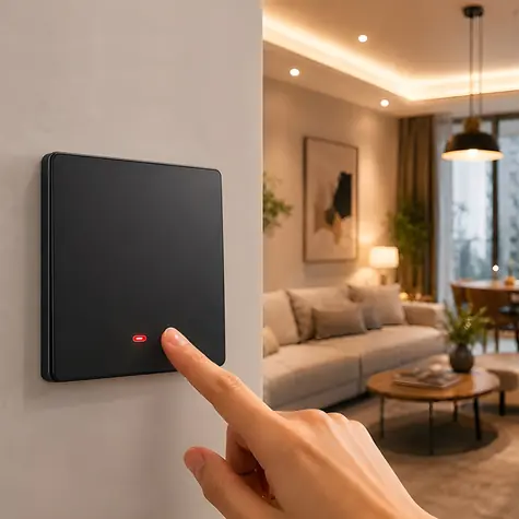 Chytrý vypínač světla 1kanálový / Vypínač / WiFi / Tuya / Časovač