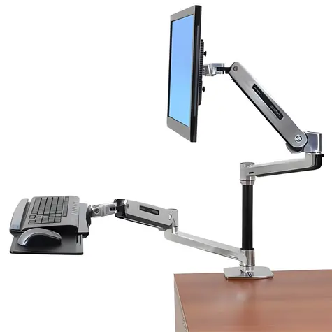 Ergotron WorkFit-LX / Držák na LCD, klávesnici a myš / Sit-Stand / Stolní