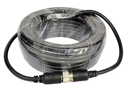 KEETEC M12 kabel pro kameru 20 m / Kabel / 4PIN samec-samice / šroubovací konektor