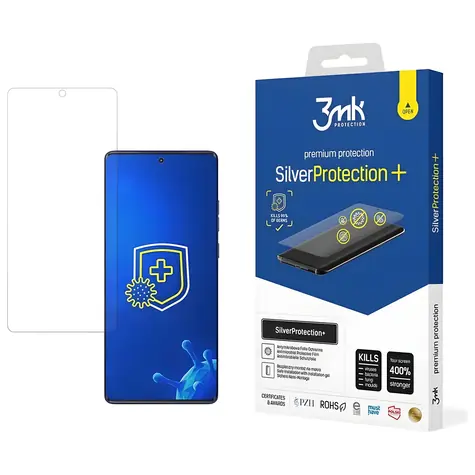 3mk SilverProtection+ pro Motorola Moto G85 / Ochranná fólie / antimikrobiální / mokrá instalace