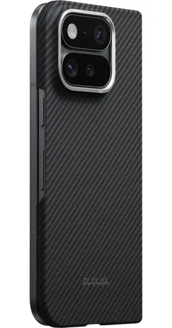 Pitaka Edge Case Google Pixel 11 Pro Fold černo-šedá / Zadní kryt / MagSafe / aramidové vlákno