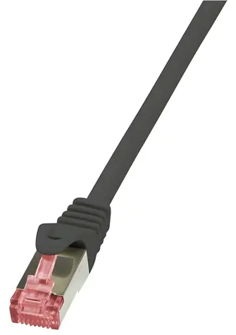LogiLink černá / Patch kabel / Cat 6 / S/FTP / RJ-45 / 7,5 m / AWG 27/7 LSZH