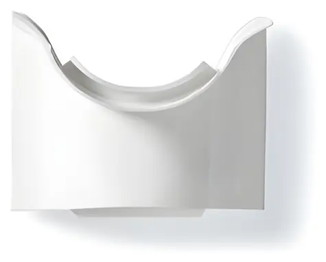 Nedis Rohový díl kabelového kanálu bílá / Rohový díl / Vnitřní roh / PVC / pro CMDT3312WT500/1500