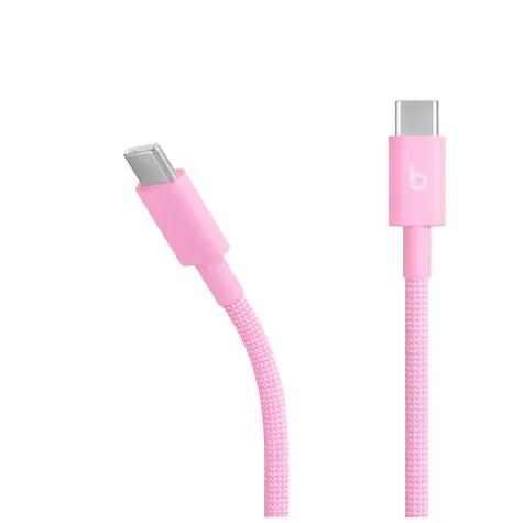 Beats kabel USB-C (M) - USB-C (M) 1,5 m Power Pink / Datový kabel / opletený / 60W