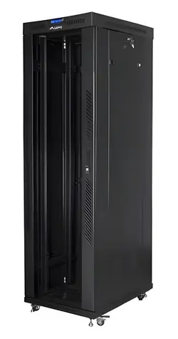 Lanberg Rack 42U černá / Stojanový rozvaděč / 19