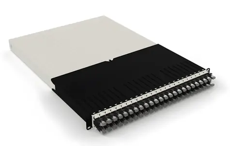 Patchbox ONE 30RU černá / Organizér síťových kabelů / Cat6a / STP / RJ-45 / 1,8 m / PoE