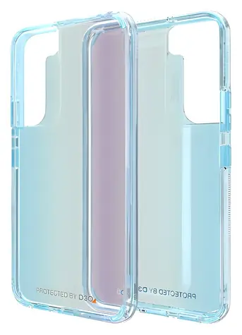 ZAGG Gear4 Milan transparentní tyrkysová / Kryt / Samsung Galaxy S22 / D3O ochrana proti pádu