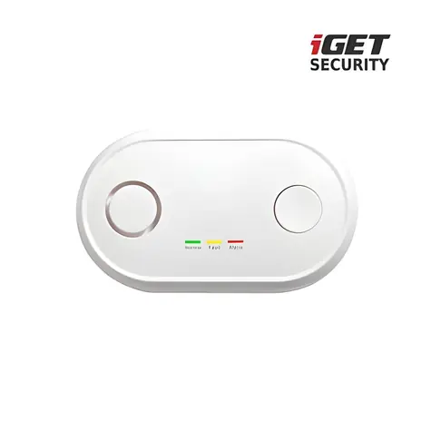 iGET SECURITY MP19 / Bezdrátový detektor oxidu uhelnatého (CO) / k alarmu M6-4G