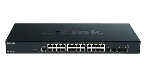 D-Link DXS-1210-28T / Smart managed switch / 28-portový / 10 Gigabit Ethernet / bez PoE