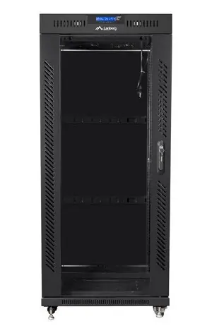 Rozvaděč RACK 22U 800x800 mm černá / Stojanový rozvaděč / 19