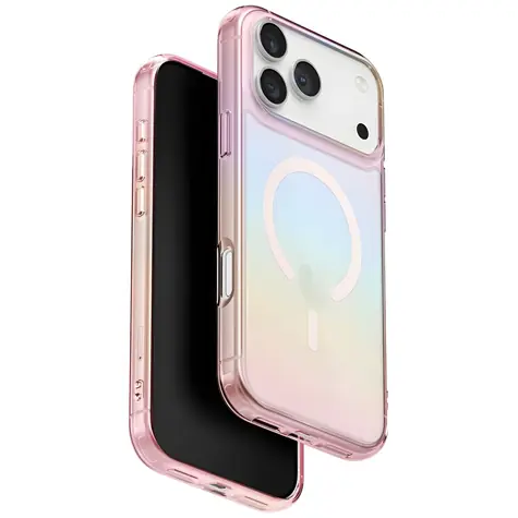 UNIQ Iridescia vícebarevná (UNIQ-IP6.3P(2025)-IR) / Ochranný kryt / iPhone 17 Pro / MagClick charging