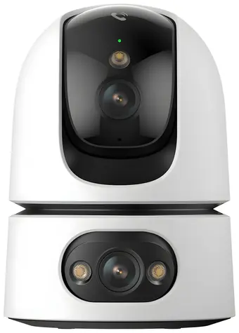 IMOU Ranger Dual PRO 6MP bílá / Vnitřní IP kamera / 2304 × 1296 px / IR / Wi-Fi / LAN / microSD